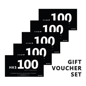 珈啡公義 Gift Voucher $100 (1 set 5pcs 1套5張)