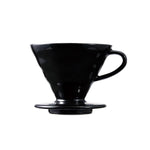 Load image into Gallery viewer, HARIO V60 Dripper 黑色02陶瓷濾杯 [TETSU KASUYA]
