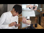 Load and play video in Gallery viewer, HARIO V60 Dripper 黑色02陶瓷濾杯 [TETSU KASUYA]
